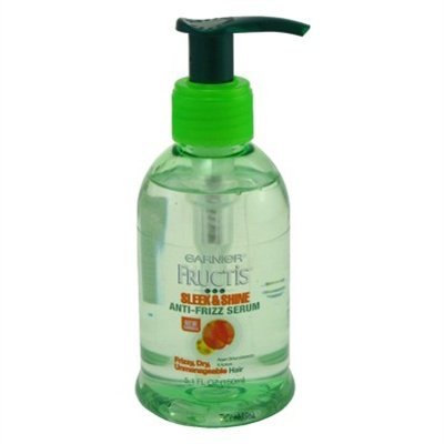 Garnier Fructis Serum Anti-Frizz Sleek & Shine 5.1 Ounce (150ml) (6 Pack)
