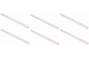 Pack of 6. 58GG12 Gauge Glass 5/8" OD X 12" Fits Low Pressure Steam Boiler Applications