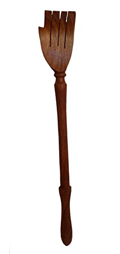 Crafts'man Fancy wooden hand shaped back scratcher...