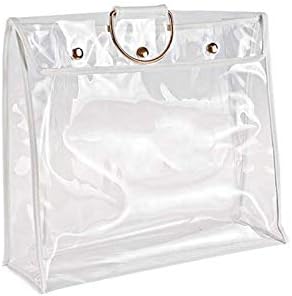 WJL Stylish Handbags Closet Space-saving Storage Bag Transparent Dust Bag Clear Purse Organizer