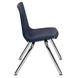 Flash Furniture Mickey Advantage Navy Student Stack