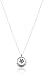 Disney Sterling Silver Circle with Flower 