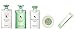 Bvlgari Au The Vert (Green Tea) Travel and Gift Set - Shampoo & Shower Gel, Conditioner, Body Lotion, Soap and Towelette