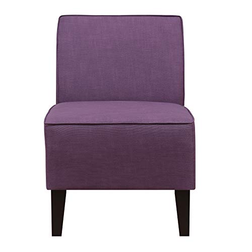 Pulaski Blackberry Purple, 24.00" W x 28.70" D x 32.00" H Slipper Accent Chair