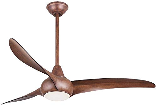 Minka-Aire F844-DK, Light Wave 52" Ceiling Fan with LED Light Kit, Distressed Koa Finish