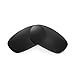 Walleva Polarized Black Replacement Lenses for Oakley Square Wire 2.0