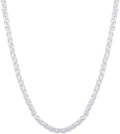 AVN JEWELLERS 915 Pure Sterling Silver Plated Elegant Chain at Special Offer
