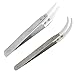 Ceramic Tweezer Set - FEITA Ceramic Precision Tweezers for Electronic Repair, DIY Hobbies - NO MORE BROKEN TIPS! (2-Pcs)