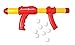 Snowball Fight with Ball Launcher Shooter - No Battery Needed Snowblaster with 8 Fake SnowBalls - Air Popper Snowball Blaster Gun For Indoor Or Outdoor Use - Fun Snow Toys for Kids