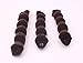 ASTRQLE Set of 3 Magic Hair Styling Styler Hot Hair Donut Bun Ring Styler Maker (1 large+2 small) (Brown)