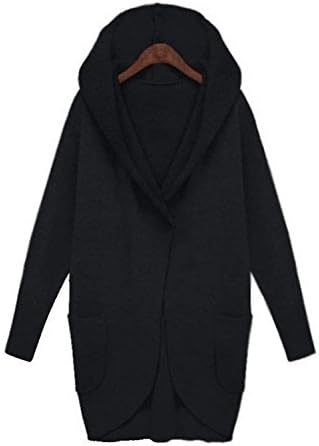 Shineya Women Fashion Long Hooded Coat Casual Jackets Warm Overcoat Outwear