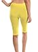 MOPAS Solid Knee Length Short Spandex Yoga Leggings 6 Pack (19 inch, A_Type)