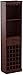 Coaster Home Furnishings Lambert Wine Cherry Traditional Classic Wall Bar Unit, Finished,20