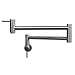 Geyser GF45-B Stainless Steel Pot Filler Kitchen Faucet Wall Mount 2 Handles