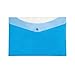 Green Oath 2 Pocket Envelope, 2 Tone, Side-Load, Letter Size, Snap Button Closure, Set of 12 in 6 Assorted Colors, 2 Each of Blue, Hot Pink, Snow, Purple, Green, Graphite (50248-1577)