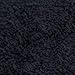 Qute Home 100% Turkish Cotton Bath Towels (27 x 52 inches), Spa & Hotel Quality Towels, Black