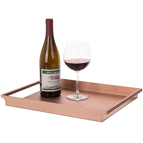 12 Decorative Rose Gold Trays