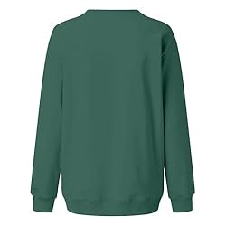 fatsix 2024 Preppy Womens Christmas Sweatshirt Pink