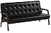 Baxton Studio Mid-Century Masterpieces Sofa, Brown, Sofa Only