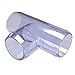 FORMUFIT F001TEE-UV Tee PVC Fitting, Furniture Grade, 1