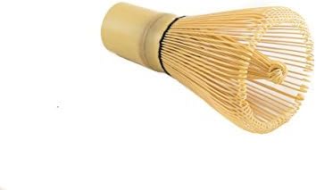 BAMBOO WHISK by KINETA TM: 100 Prong bamboo Chasen Matcha whisk for Green Tea Powder and smooth creamy taste. by KINETA TM
