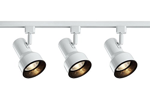 Catalina Lighting 13925-007 Basic 3 Step Liner Track Lighting Kit, Medium, White