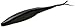 Zoom Bait Salty Super Fluke Bait-Pack of 10 (Black, 5-Inch)