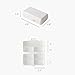 Travel Pill Box Case Portable Small for Purse Wallet Pocket Size Waterproof,Daily Pill Organizer Container Holder Vitamin Storage Boxes,7 Day Weekly Medicine Tablet Pills Case Men Women Outdoor(White)