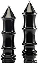 Radracing Motorcycle Black Hand Grips with Throttle 1" Handle Bar fit for Harley Electra Glide Road king Street Tri Tour Ultra Limited