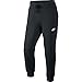 Nike Men's AW77 Cuff Fleece Pants Black/White Pants MD X 29