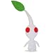 Pikmin 2 Plush - 6" White Leaf