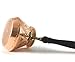 The Silk Road Trade - ACI Series (Large) - Thickest Solid Hammered and Engraved Copper Turkish Greek Arabic Coffee Pot / Coffee Maker Cezve Ibrik Briki with Wooden Handle (18 fl oz)