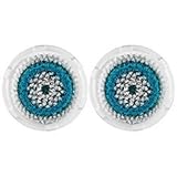 Brush Heads Replacement. Deep Pore Twin Pack. Mia 2, Mia, Aria, Plus, Pro. Generic Compatible by Green Portal®