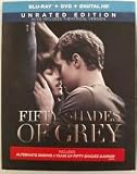 Wireless Phone Accessory Fifty Shades of Grey - Unrated Edition (Blu-ray + DVD + DIGITAL HD) Book