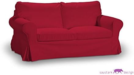 Munich Rouge Brique Slipcover Ikea Ektorp Housse De Canape Lit 2