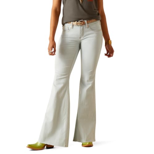 ARIAT Women's Perfect Rise Ophelia Flare, Ice, 26 X-Long