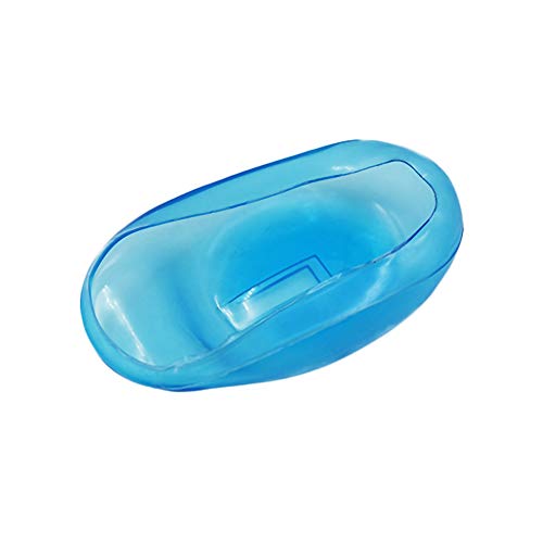 Xeminor Ear Protector Universal Ear Cover Transprarent Hair Dye Salon Earmuffs Waterpoof For Home Or Business Hairdressing Salon Use Blue