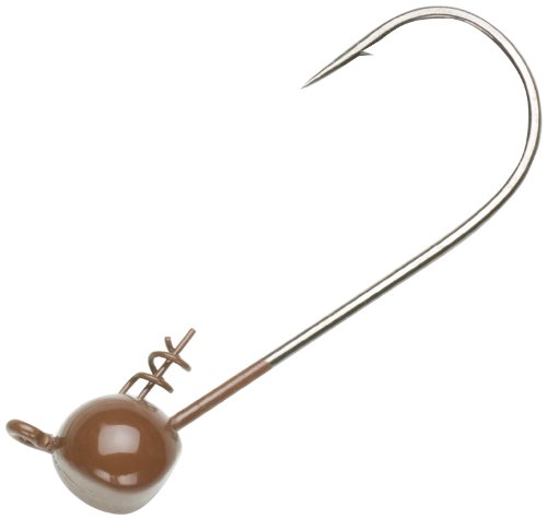 Owner Ultrahead Shaky Type Hook (Brown, Size 4/0, 3/16Oz)
