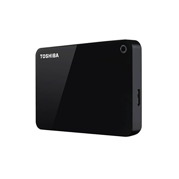 Toshiba HDTC910EK3AA Canvio Advance Tragbare Externe Festplatte USB 3.0, 1TB schwarz, Black – Bild 4