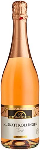 Württemberger Sekt/Secco/Perlwein/Bowlen Remstal Muskat-Trollinger Rosé Sekt B. A. trocken (6 x 0.75 l)