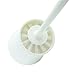 Toilet Brush,Deserthome Good Grips Hideaway Compact Long Holder Non-porous Base Bathroom Brush