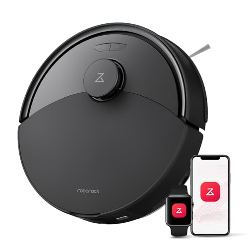 roborock Q10 X5 Saugroboter mit Wischfunktion, 10.000 Pa Saugkraft, Dual Anti-Tangle System, JawScrapers Bürste, intelligente Hindernisvermeidung, Sau
