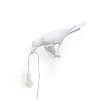 Lampada In Resina”Vogel Lamp” Cm.32,8X14,5 H.12,3 – Linker Kijkt White