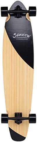 SANVIEW 42inch Complete Bamboo Longboard Skateboards Cruiser