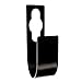 KINGLAKE Sturdy Garden Hose Holder Wall Mount Expandable Hose Hanger Hook Faucet Mount Hose Holder Black for Expandable Garden Hose