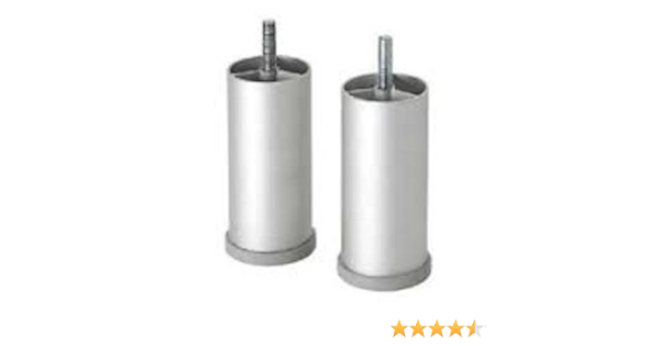 Amazing Ikea Besta 4 Legs Round Silver Gray Set Of 2 Amazon Com