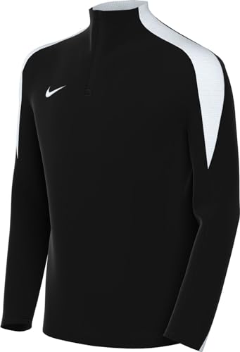 Nike Unisex Kinder Y Nk Df Strk24 Drill K Long Sleeve Top, Black/Black/White/White, 8-9 Jahre EU