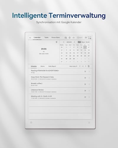 iFLYTEK AINOTE 2, 10.65" Paper-Tablet, KI-Notiztablett für Meetings, ultradünn 4,2 mm, digitales Notizbuch mit Sprache-zu-Text, 16-Sprachen-Transkription, Handschrift-zu-Text (inkl. Stift)