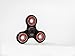 7D CUSTOMS EDC Tri-Spinner Fidget Toy Ultra Durable Non-3D Printed (Black)