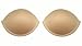 Alena Mokhan Beige Nude Satin Tricot Covered Sew In Push Up Bra Cups With Gel Inserts Size A B C D DD DDD G H (B)